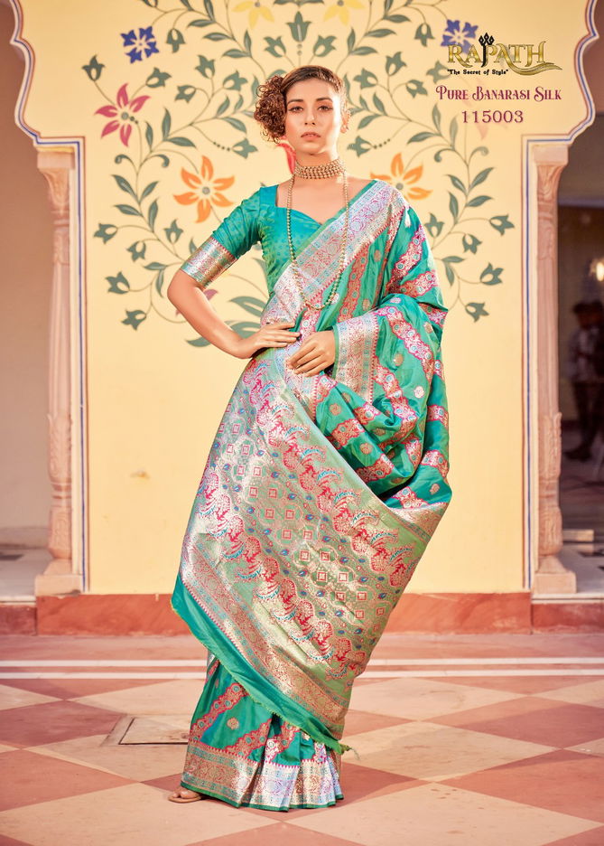 Rajpath Stuti Silk Heavy Festive Wear Wholesale Banarasi Silk Sarees Catalog